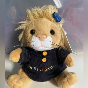 Caroline the Ritz Carlton Plush Lion Toy with Sweater NWT